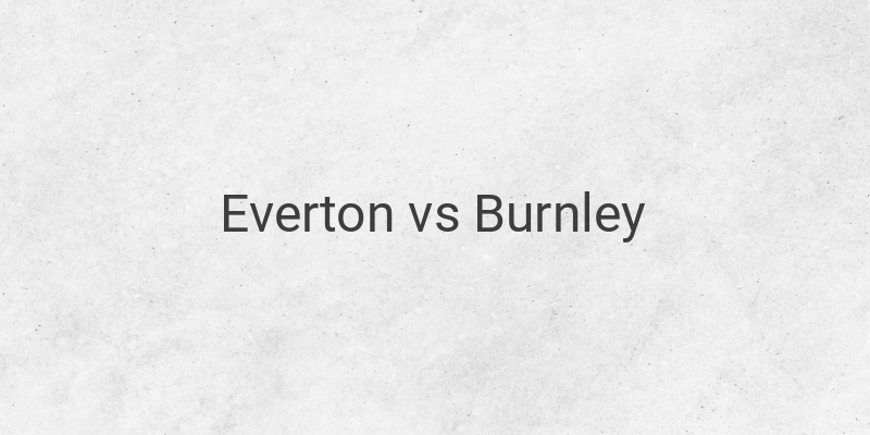 Link Live Streaming Mola TV Liga Inggris Everton vs Burnley