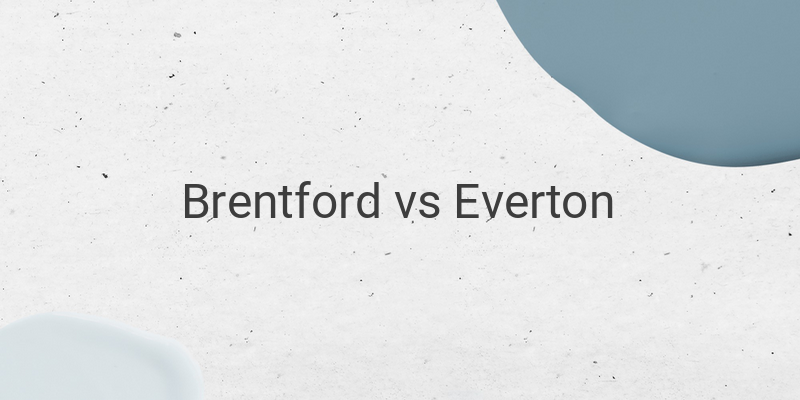 Link Live Streaming Liga Inggris Brentford vs Everton Malam Ini