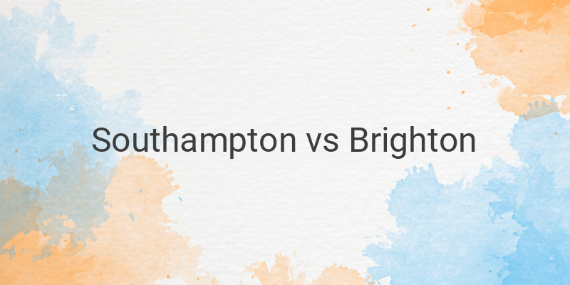 Inilah Link Live Streaming Liga Inggris Southampton vs Brighton