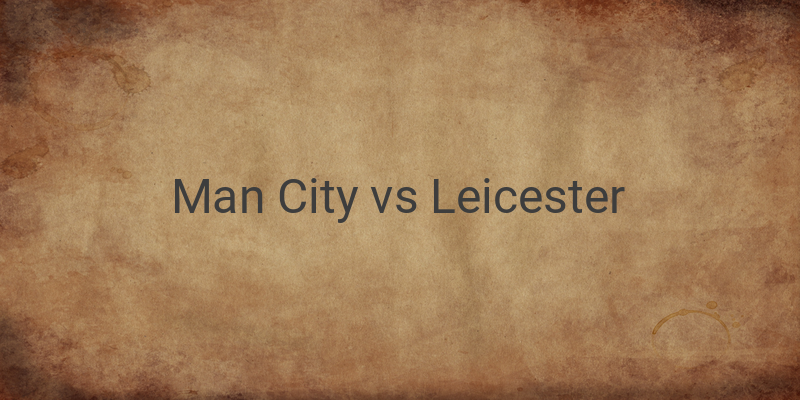 Link Live Streaming Mola TV Liga Inggris Man City vs Leicester