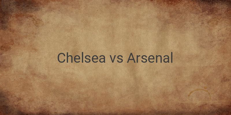 Live Streaming Liga Inggris Chelsea vs Arsenal di Mola TV